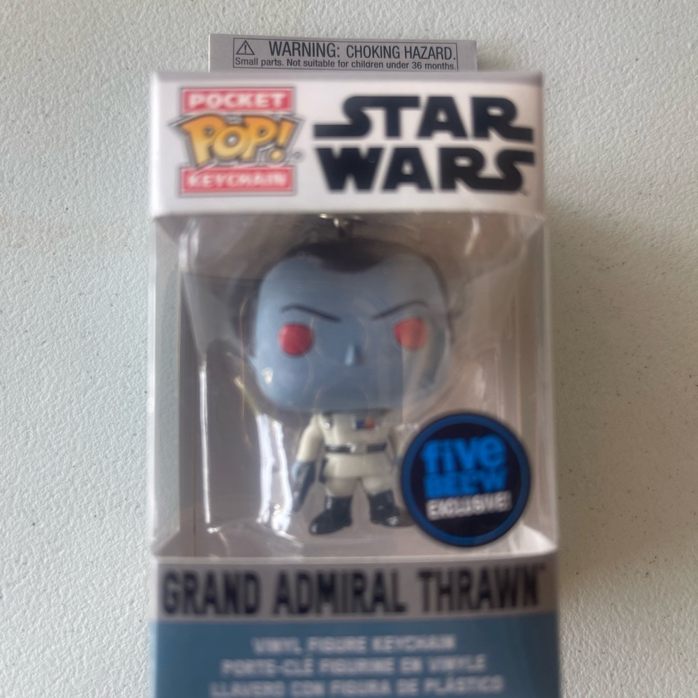 Star Wars Pocket POP! Grand Admiral Thrawn-Keychain NEW